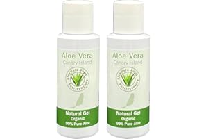 ALOE VERA - POINT FUERTEVENTURA Fuerteventura Aloe Vera Point Organic Aloe Vera Gel 99% 100ml Cold Pressed - 2 Units