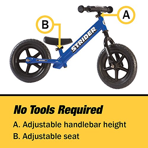 Strider - 12 Sport Balance Bike, Ages 18 Months to 5 Years, Blue reviews Strider - 12 Sport Balance Bike, Ages 18 Months to 5 Years, Blue