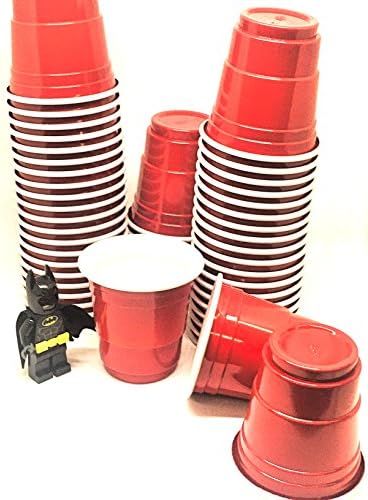 A1 Mini Red Party Cups 2oz (pack of 60 pieces)