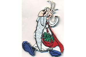 PATCH Panoramix Astérix et Obélix Magicien Herbes sorcière Druide Potion Magique Badges insigne