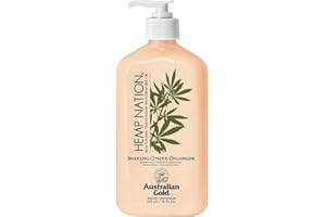 Australian Gold compatible - Hemp Nation Sparkling Citrus & Champagne Tan Extender Body Lotion 535 ml