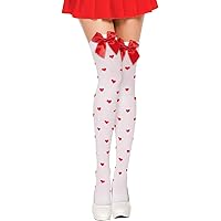 Calze Autoreggenti Con Fiocco - 2 Paia Parigine Sexy Per Donne