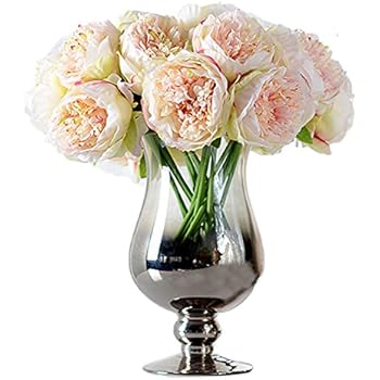 Zumuii Butterme 5 Têtes Fleur Bouquet Artificiel Pu Fleur De Pivoine Bouquets Nuptiale Mariage Fleurs Bouquets Fleurs