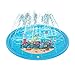 Produktbild Perfekt Aufblasbar Draussen Sommer Wasser Spielzeuge Sprinkler Pad Für 1~5 Jahre junge Mädchen Kind Wassersprühpad