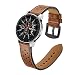 Produktbild Javpoo Zubehör Bands kompatibel Samsung Galaxy Watch 46mm, echt Leder Sport Watch Band Gurt Ersatz Bands kompatibel Samsung Galaxy Watch 46mm