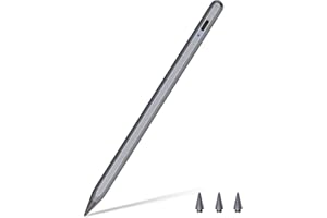 LPUNCD Pencil 2a Generazione (10 Min Ricarica Rapida), 2024 Professional Penna per iPad con Rifiuto Palmo & Sensibilità Inclinazione, Pencil Pen per iPad 6-10, Air 3-5, Mini 5-6, Pro 11" 1-4, 12" 3-6