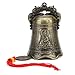 Price comparison product image EgBert Antique Bronze Bell Car Hanging Bells Security And Peace Car Pendant