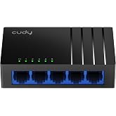 Cudy GS105D 5 Bağlantı Noktalı Gigabit Ethernet Ağ Anahtarı, Masa&uuml;st&uuml; Ethernet Splitter, Fansız, Tak ve &Ccedil;alıştır Trafik Optim