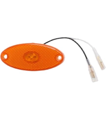 Feu De Gabarit LED Jaune 12V Pour Camping-car Et Remorque - Étanche, Facile à Installer, Visibilité Renforcée