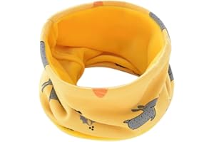 JAWSEU Sciarpa Bambino Fazzoletto Da Collo, Sciarpa Girocollo per Bambini Bavaglino Bebè, Moda Sciarpa Morbida e Calda Anello Collare Autunno e Inverno Cotone O Anello Collo Sciarpe
