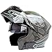 Produktbild QFQ motorcycle helmet Motorrad Motorradhelm Reiten Schutzausrüstung Multifunktions Smart Bluetooth Entdeckung Full Helm Motorradzubehör (Edition : C, Size : XXL(24.80in-25.19in))