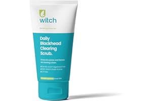 Witch Daily Blackhead Clearing Scrub 150ml, unblocks pores, gentle and fragrance free, with Witch Hazel Active and anti-inflammatory salicylic acid