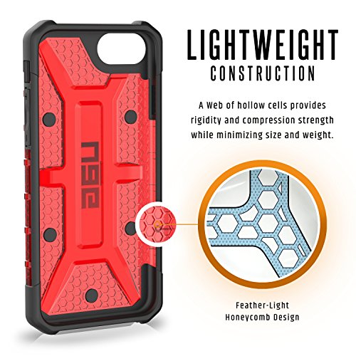 UAG iPhone 8 / 7 / 6S [4.7-inch screen] Plasma Feather-Light Composite [MAGMA] Military Drop Tested iPhone Case