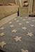 Lorena Canals Washable Rug (Blue Stars/White)