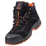 Leightweight Leather Men 's Boot Safety Work Boot with Steel Toe Cap Urgent 103 SB