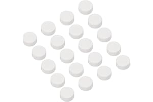 sourcing map PVC Tube Covers End Caps Pipe Inner PVC 20mm End Caps Round Plugs for Hose Electrical Conduit Pack of 20