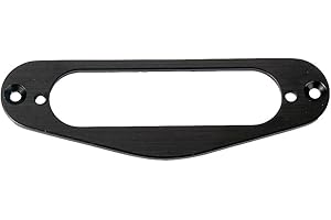 Milisten Humbucker-ring Gitarre Aus Metall Schwarze Gitarre Humbucker-pickup-rahmen Emg Tonabnehmer Für Akustische Gitarre Montageringe Für Humbucker-tonabnehmer Gitarrenpart Chrom Pick-up