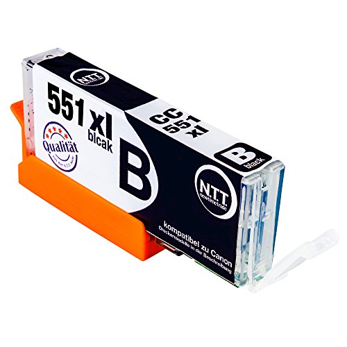 N.T.T.® SET 5 kompatible Druckerpatronen für Canon PGI-550 / CLI-551 XL - 3