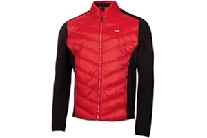 Calvin Klein Mens Frontera Insulated Breathable Hybrid Golf Jacket