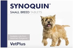 Envase VetPlus EFA Synoquin con 30 comprimidos de suplemento para perros pequeños, <10 kg