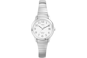 Timex Damski zegarek na rękę, srebrny, stal nierdzewna