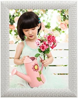 MiniWall 16 photo frame rectangular hanging wall European style wedding dress 10 inch 7 inch 12 inch 20 inch 24 inch frame 16 inches (inner 30.5*40.6) Pearl white vertical money