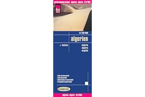 Argelia y Túnez, mapa de carreteras impermeable. Escala 1:1.700.000. Reise Know-How. (Algeria, Tunisia (1:1.700.000))