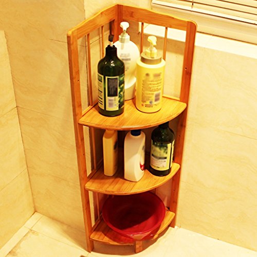 Preisvergleich Produktbild Küchenregale Organizer ZXLDP Dreieck WC Ständer Lagerregal Massivholz Badregale Waschbecken Rahmengröße Optional (größe : 30cm*30cm*90cm)