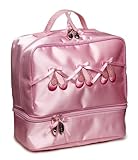 Beautiful Girls Pink satin ballet dance shoe hand bag by Katz Dancewear KB37 Christmas Birthday Present