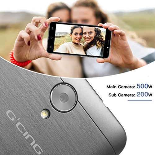 Telephone Portable Debloqu    G One Smartphone 4G    cran   5 Pouces - 8 Go - Android 7 0 - Double SIM - 2200 mAh Batterie - 5 0MP Appareil Photo  - Noir