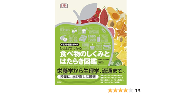 Amazon Fr ひと目でわかる食べ物のしくみとはたらき図鑑 イラスト授業シリーズ Livres