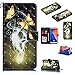 Produktbild Nadoli Wallet Handyhülle für Huawei Mate 10 Lite,Kreative 3D Gold Schmetterling Muster Taljereep Ständer Flip Ledertasche Brieftasche Schutzhülle Etui für Huawei Mate 10 Lite