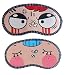 Jenna™ Angry-NappingCartoon Face Sleeping Eye Mask (Pack of 2) RS.399.00
