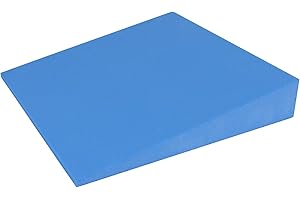 ‎SPORT-TEC SoftX Rectangular Wedge Cushion - 1-7cm Height, 38 x 38cm Base, Blue