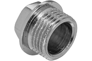 HYDROBIL RACCORDI TUBO TUBO ARRESTO TAPPO CROMATO TAPPO COPERCHIO FINE MASCHIO 3/8 "