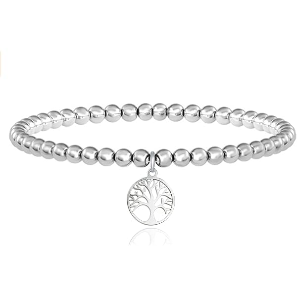 Bracciale Portafortuna SAGA GIOIELLI Con Cristalli Quadrifoglio - Acciaio Inossidabile, Per Donna - Foto 2