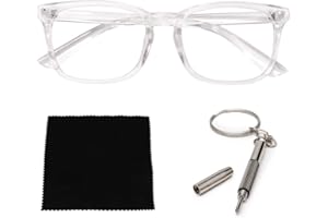 Vecien Blue Light Blocking Glasses, Filter monitor blue light, Suitable for PC/Computers/TV/Game/Mobile Phones, mens & women eye protection glasses (clear)