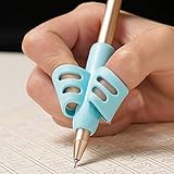 schreibhilfe stifthaltung 【Hollow Ventilation Design】 Pencil Grip Hohl einzigartiges Design, bequem und atmungsaktiv. Es ist auch klein und flexibel, was bequem zu transportieren ist.