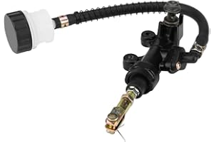 ‎KIMISS Motorrad-Hauptbremszylinder, Hauptbremszylinder und Teile, Hydraulischer Hauptbremszylinder-Pumpenbehälter für die Hintere Fußbremse für Suzuki Gsxr 600 750 1000 1300