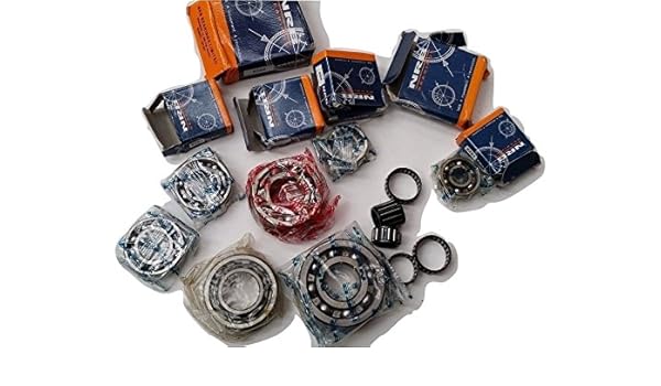 Lambretta Engine Bearing Kit Roller Needle 12 Bearings Nrb Nu205 Jbl 6305 Etc Amazon Co Uk Car Motorbike