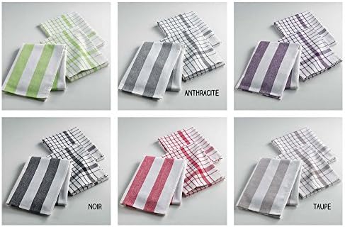 3 Tea Towels – 50 x 70 cm Cotton UTILO lime green