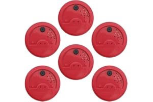 Talking Products, Red Talking Tins Voice Recorder, 40 Seconds Recording, Pack of 6. Ideal for Independent Living and Speaking and Listening Activities