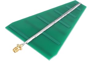 WALFRONT Antenna Direccional RF Log-Periódico UWB 1.35GHz-9.5GHz con N Conector Industrial