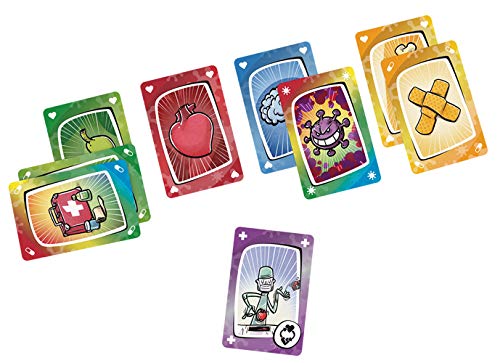 GAMEFACTORY-¡Peligro de contagio, multicolor (Game Factory 646239) - Versión Alemana (idiomas: Alemán, Italiano y Francés) - Imagen 8