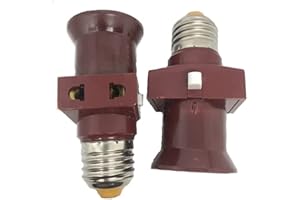 sim gold leaf Portalampada E27 Thief, Confezione da 2