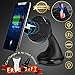 Produktbild Wireless Charger Auto, QI Induktive KFZ Ladegerät mit Auto Handy Halterung Drahtloses Schnelles Ladestation mit Dual USB Port Ladegerät, 2 in 1 Auto Air Vent & Bashboard Universal Telefonhalterung