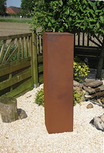 XL Rost Säule RS59 kostenloser Versand Gartensäulen Blumensäule Fackel Gartendeko … - 2
