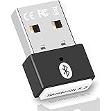 Adattatore Bluetooth PC, chiavetta USB Bluetooth 5.3 Dongle EDR Bluetooth per PC, desktop, laptop compatibile con Windows 11/