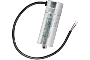 NoMo Long live Industry Quality Kondensator 30µF für Betonmischer Lescha/Atika/Bauknecht und andere - Aluminium - Rund - CAPACITOR