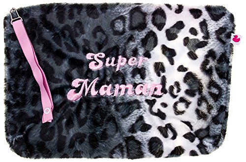 BB & Co Case Baby Leopard Faux Fur Super Mum/Pink Fur